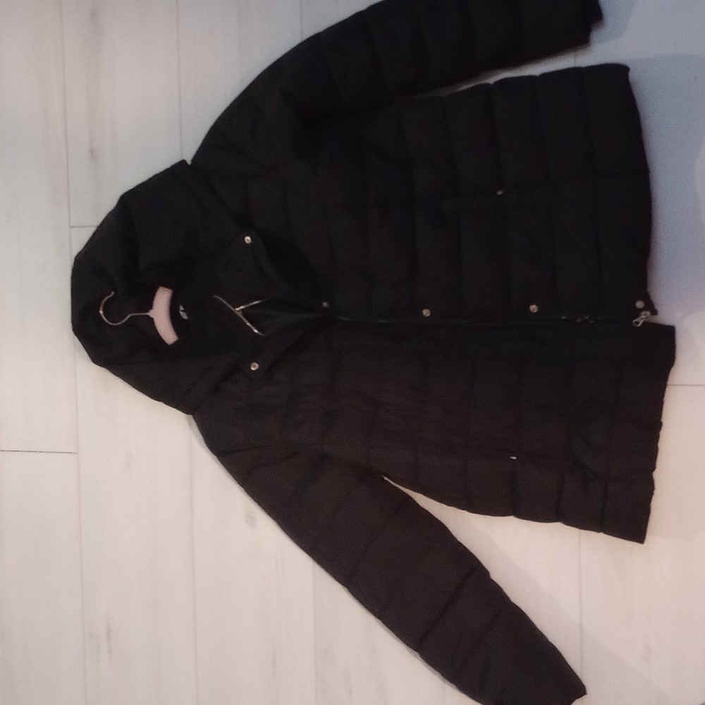 Time and Tru XL black puffer winter jacket